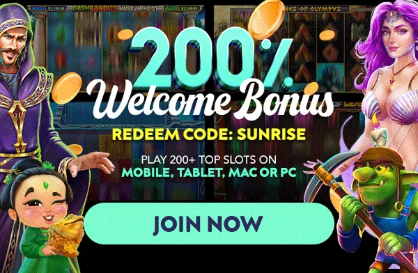 welcome bonus 200%